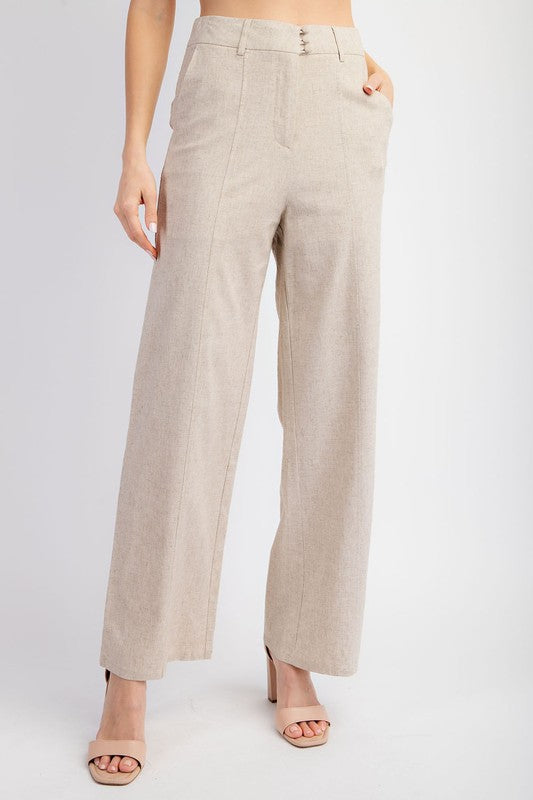 The Sleek Oat Trouser