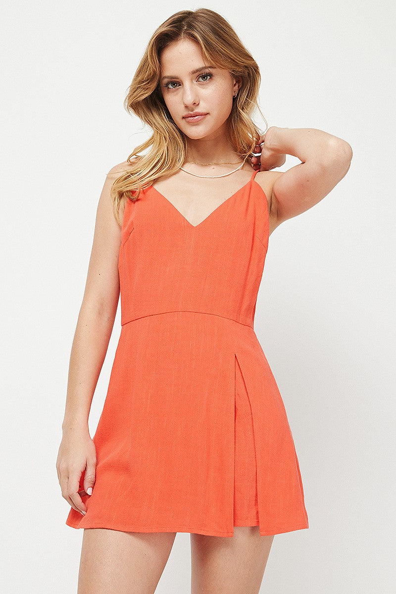 Fiery Sunset Romper