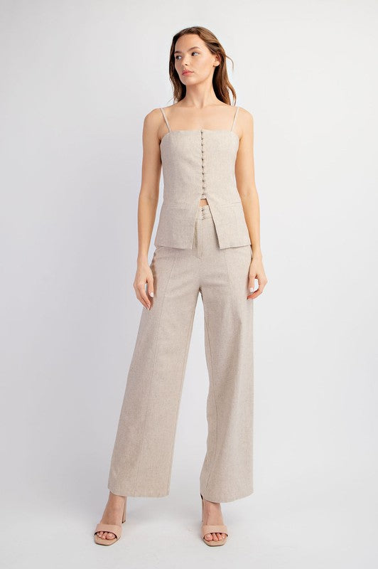 The Sleek Oat Trouser