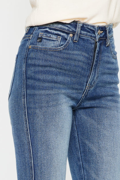 Cat's Whiskers High Waist Flare Jeans